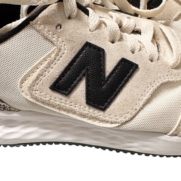 NEW BALANCE Women's Fresh Foam X70 Leopard Neutral Tan Cream Casual Sneakers - Picture 7 of 10
